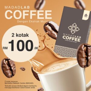 MADAD LAB COFFEE - 2 KOTAK